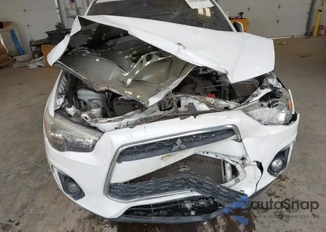 2015 Mitsubishi Outlander Sport Se from USA, damaged, VIN 4A4AR4AU6FE062462